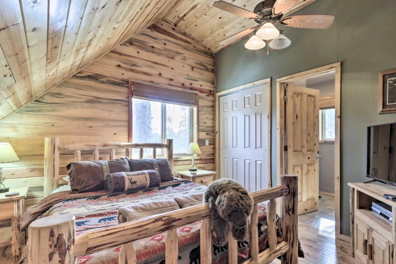 Cozy Heber-Overgaard Cabin With Fire Pit, Game Room! Dış mekan fotoğraf