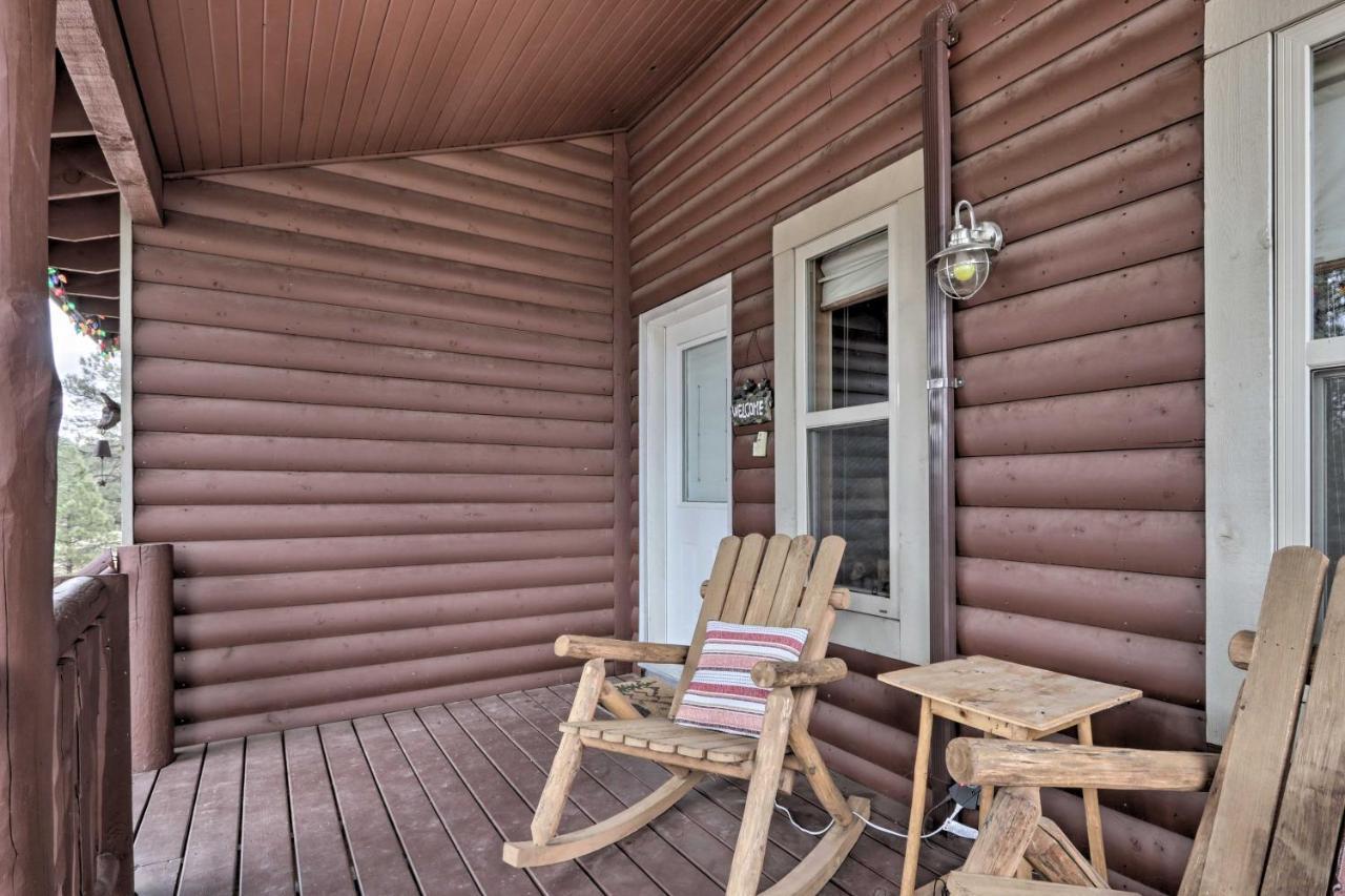 Cozy Heber-Overgaard Cabin With Fire Pit, Game Room! Dış mekan fotoğraf