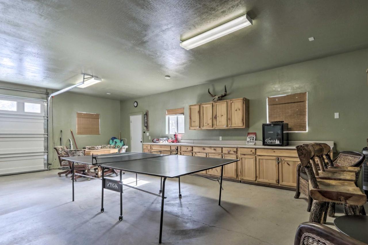 Cozy Heber-Overgaard Cabin With Fire Pit, Game Room! Dış mekan fotoğraf