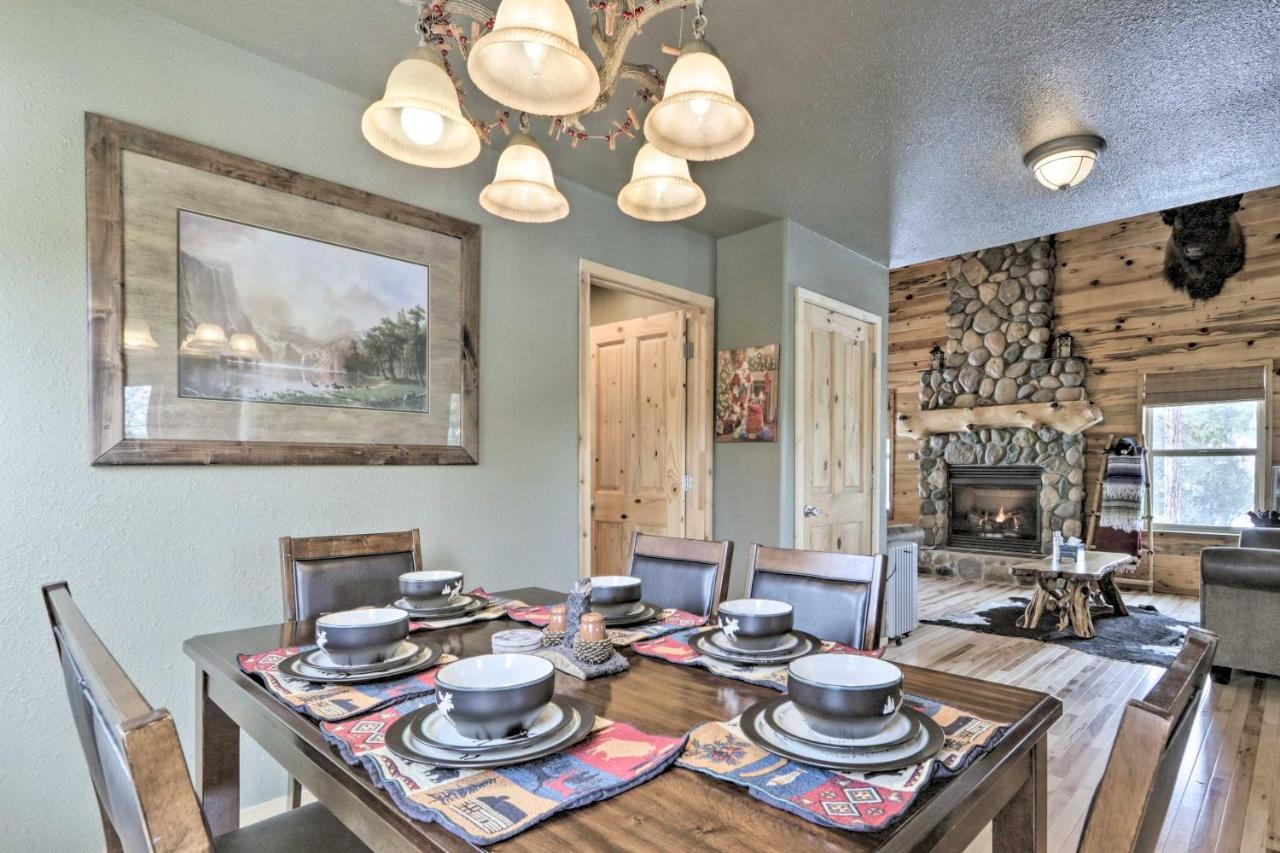 Cozy Heber-Overgaard Cabin With Fire Pit, Game Room! Dış mekan fotoğraf